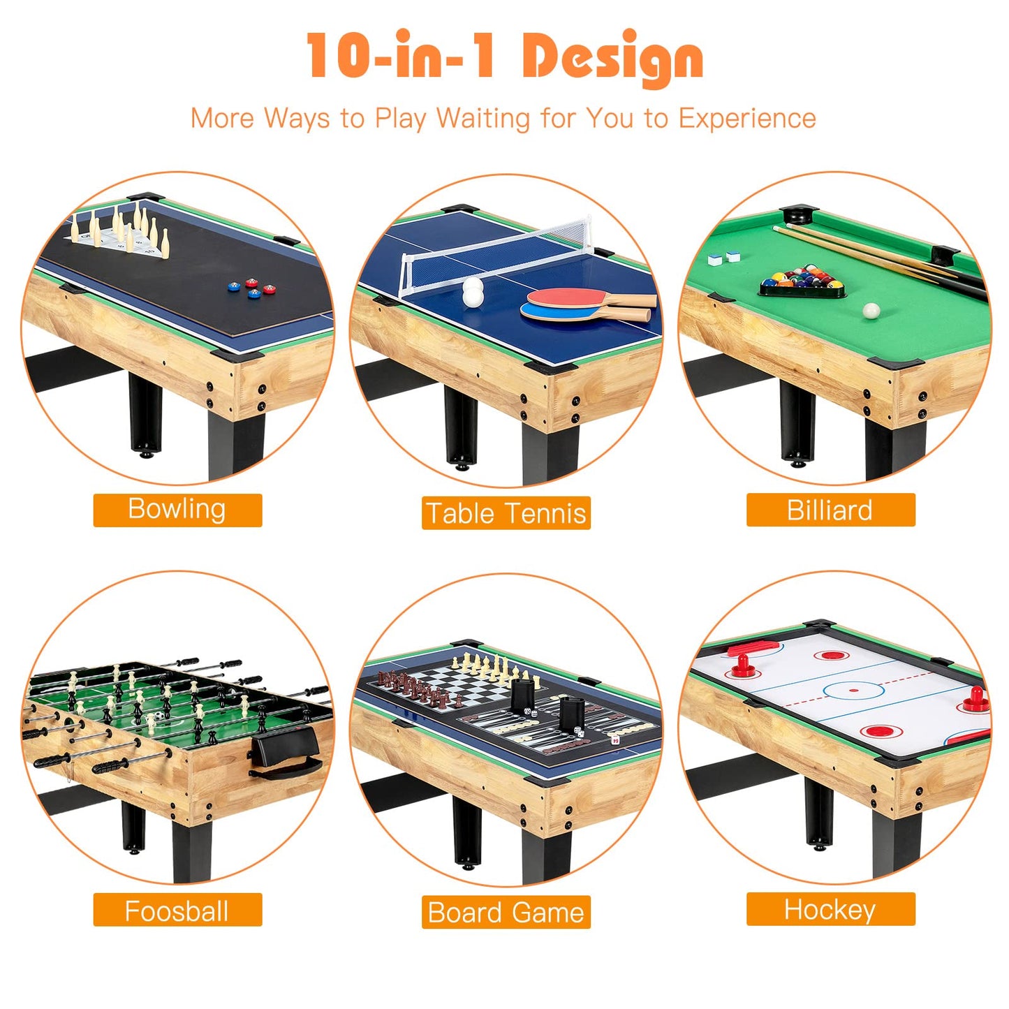 Combination Table Set with Foosball