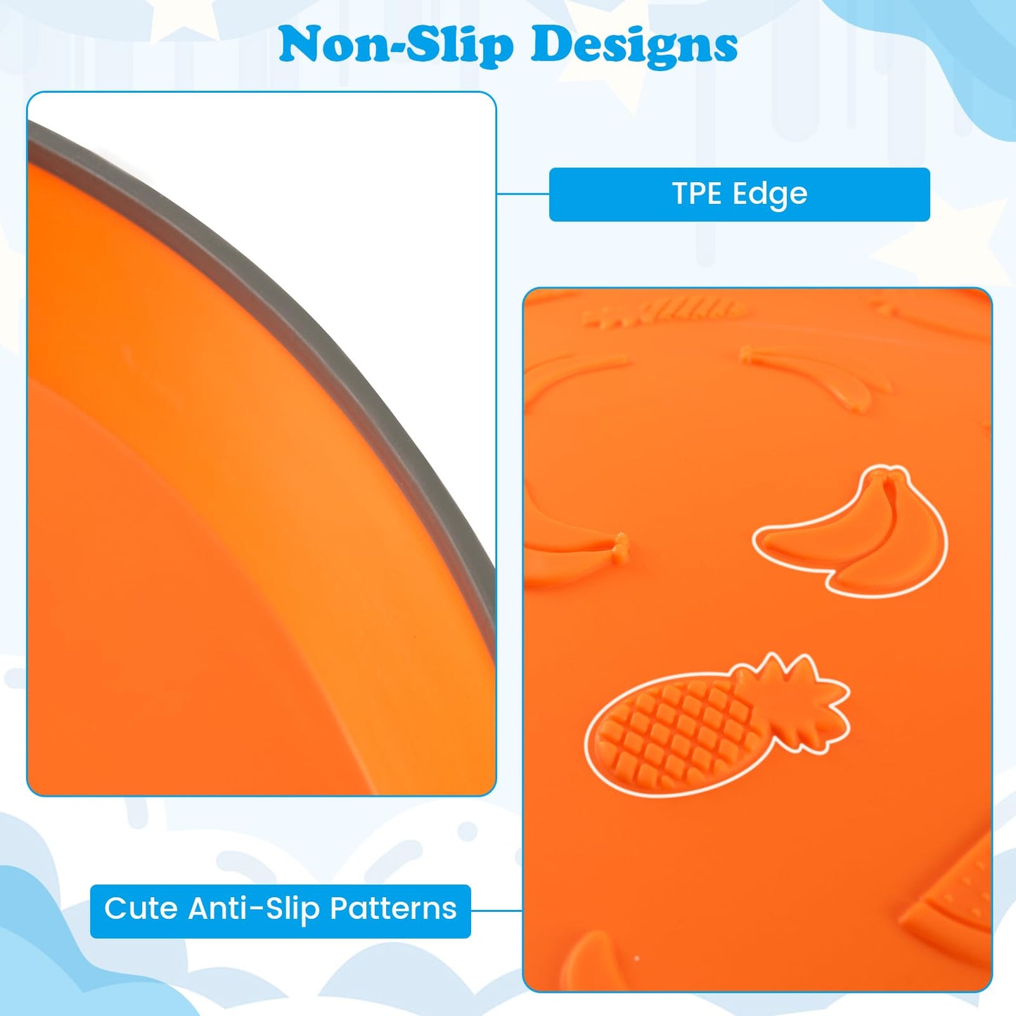 5Pcs Kids Stepping Stones Stackable Toddler River Stone Set