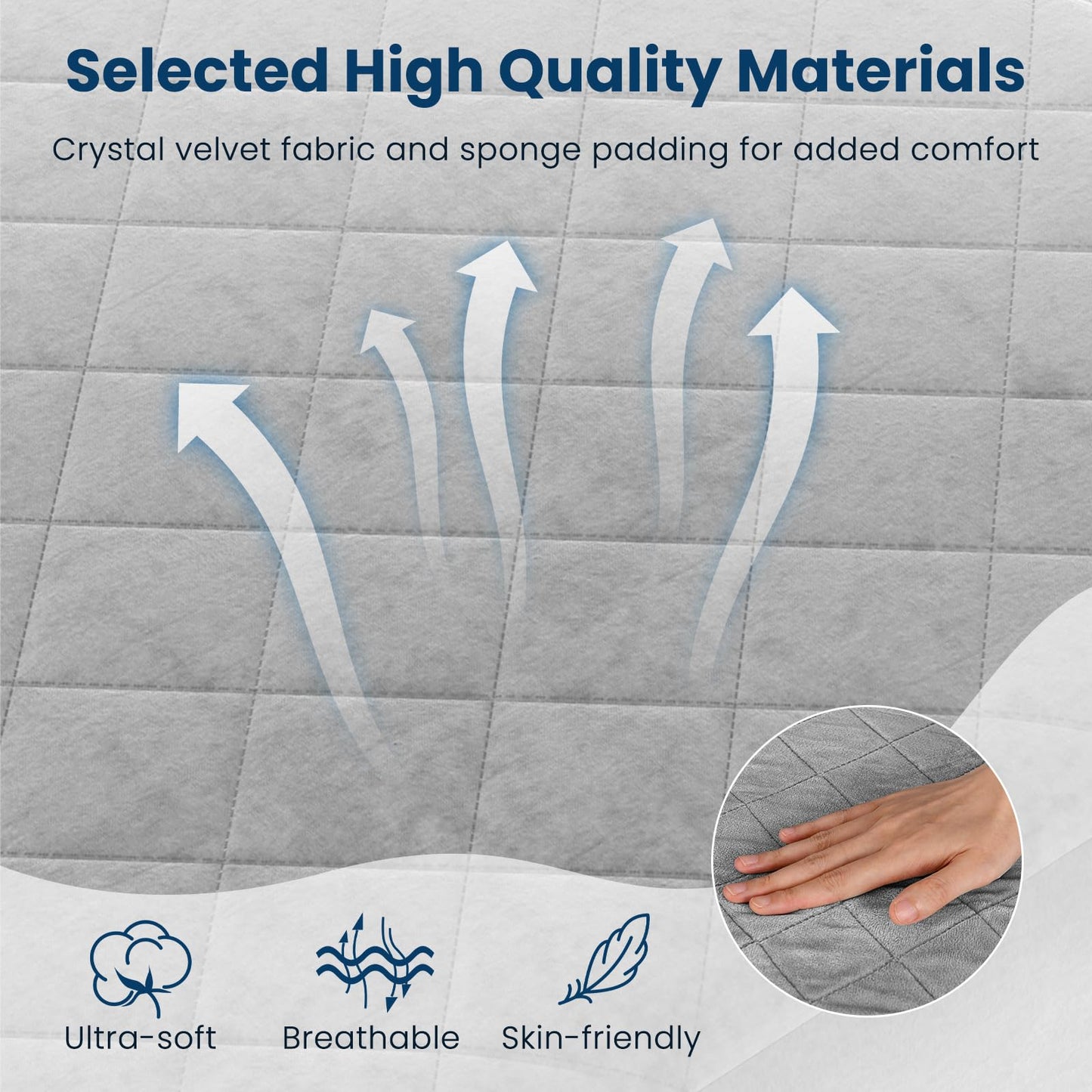 Twin/Queen/King Size Luxury Super Soft Velvet Mattress Protector