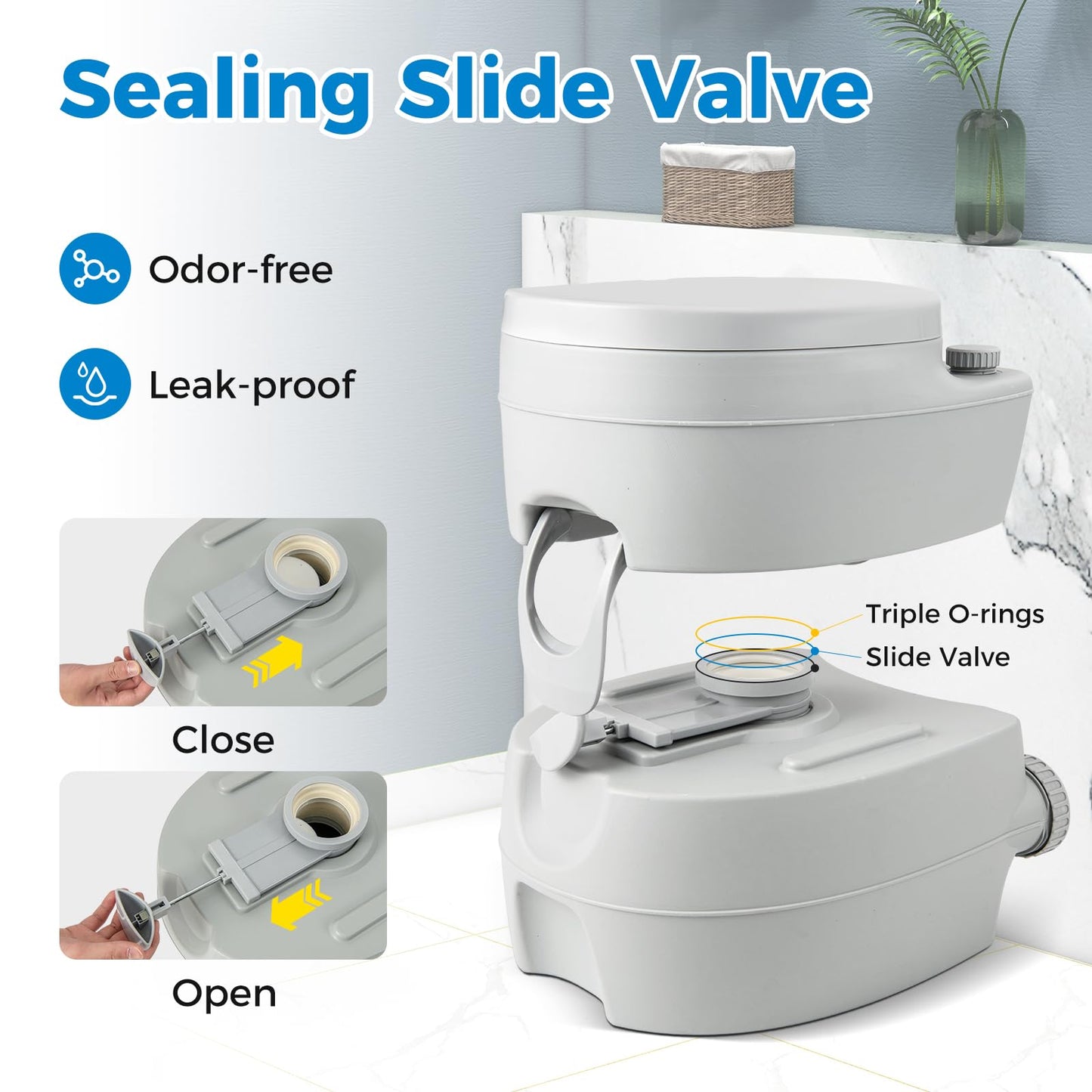 20L Portable Camping Toilet