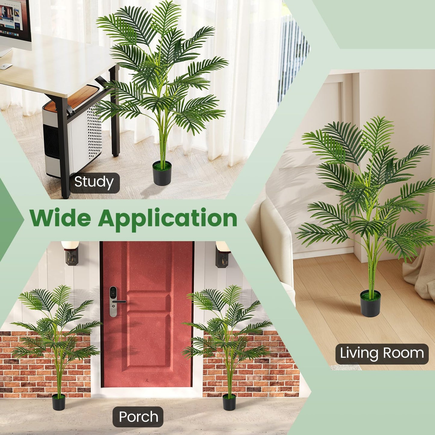 1.2M Artificial Palm Paradise Plant Large Fake Potted Tree