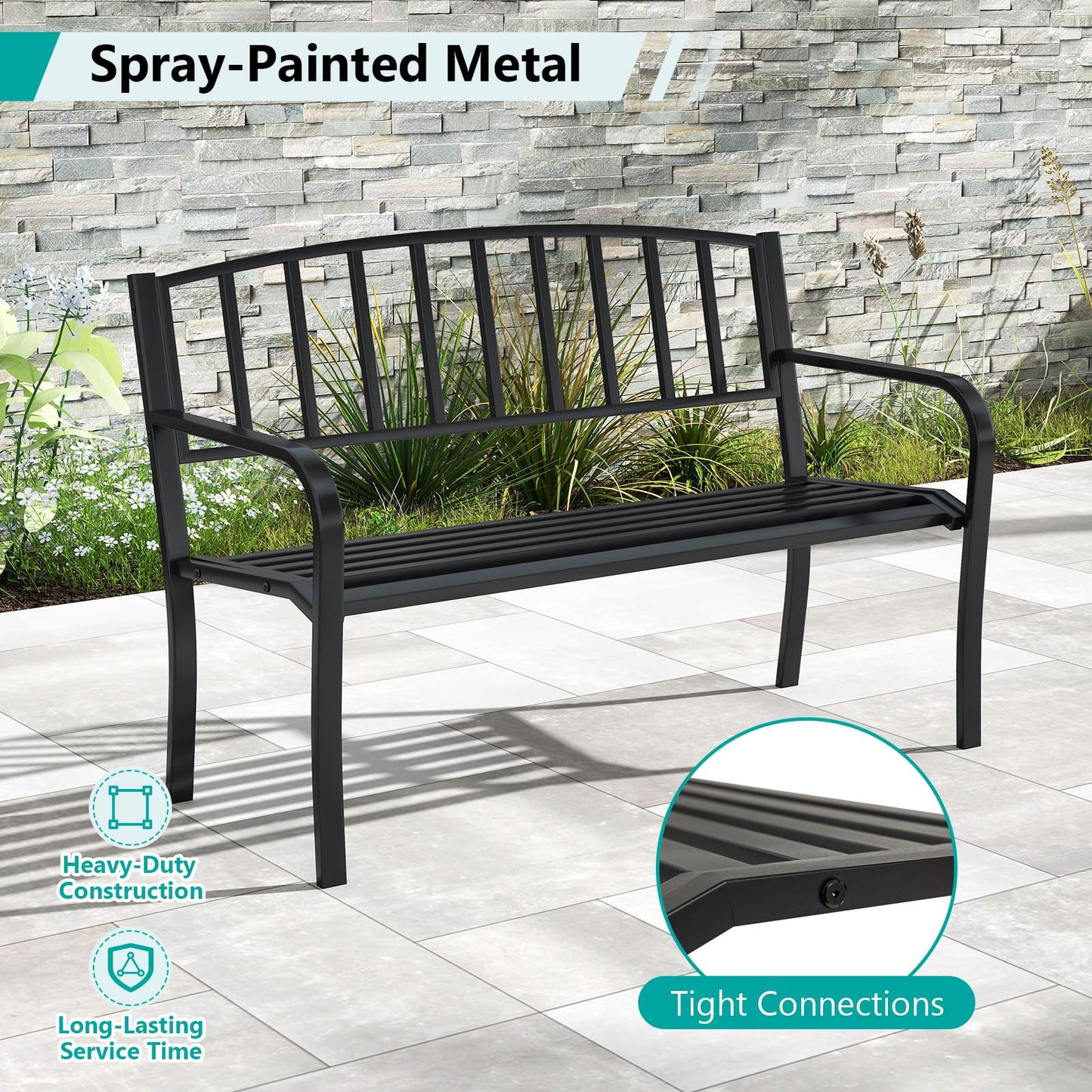 Outdoor Patio Park Backyard Lounger Chair Seats