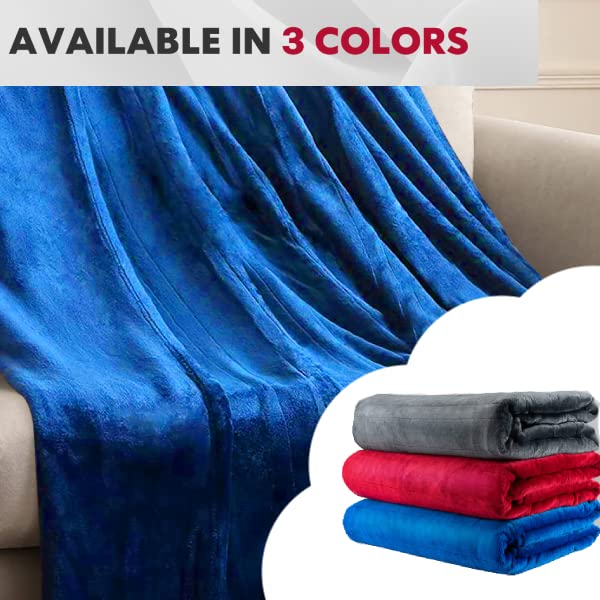 160 x 130/180 x 130 CM Electric Heated Throw Blanket with 10 Heat Settings