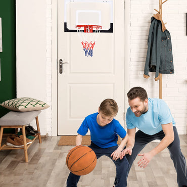 Mini Basketball Hoop with Shatterproof Backboard for Kid, Teen, Adult