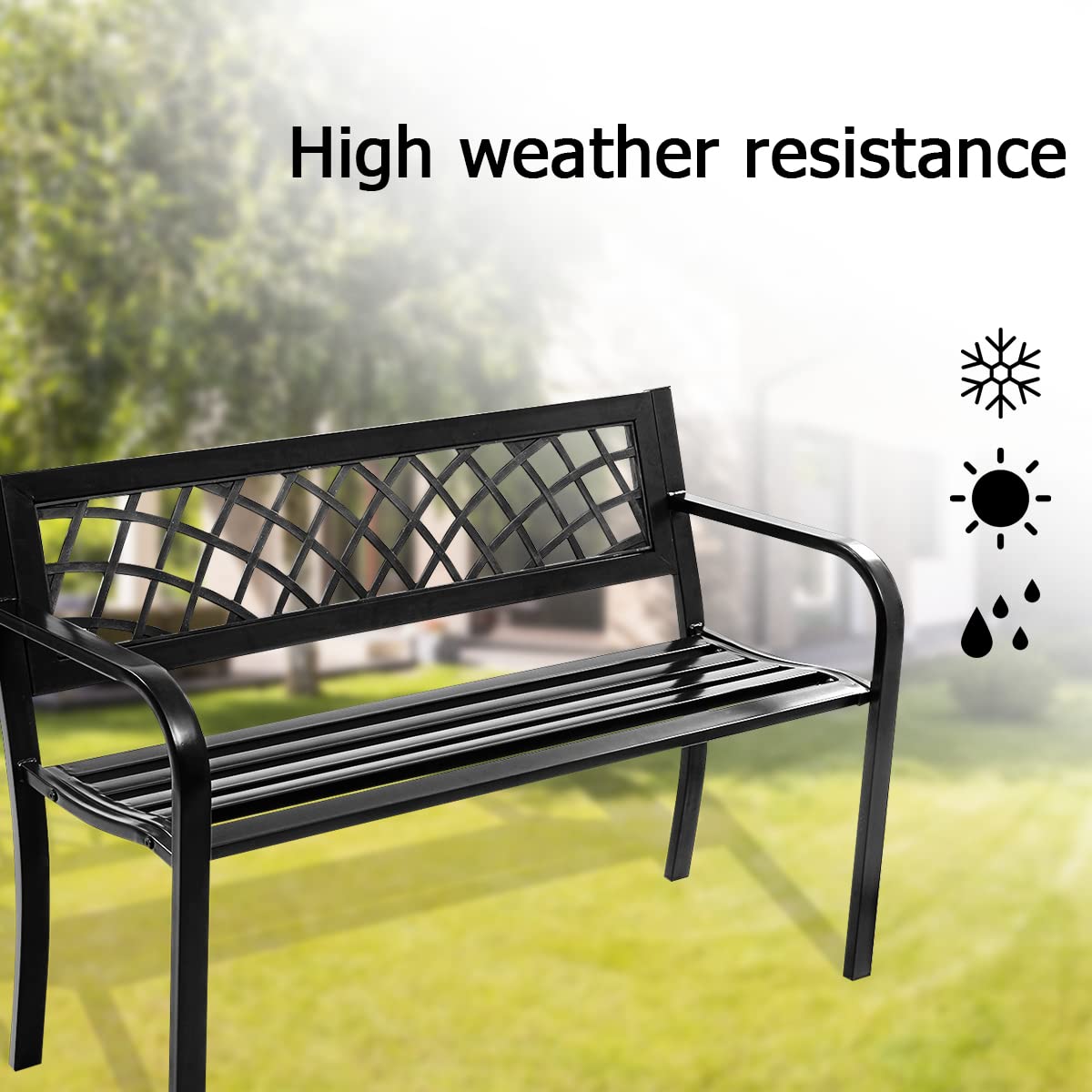 Outdoor Furniture Patio Chair Leisure Lounger Seat for Balcony