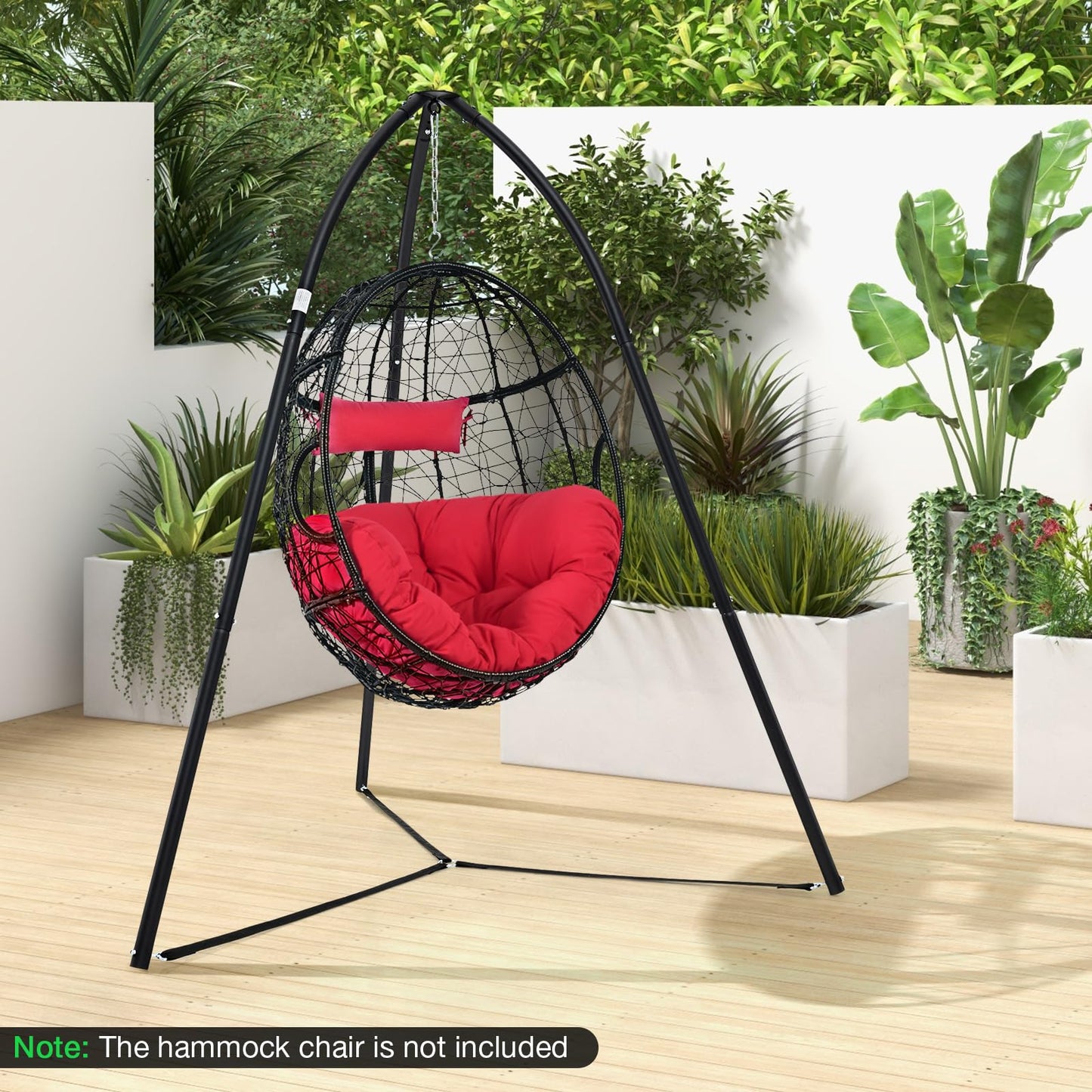 Hanging Chair Stand with Hanging Chain for Lounger Saucer