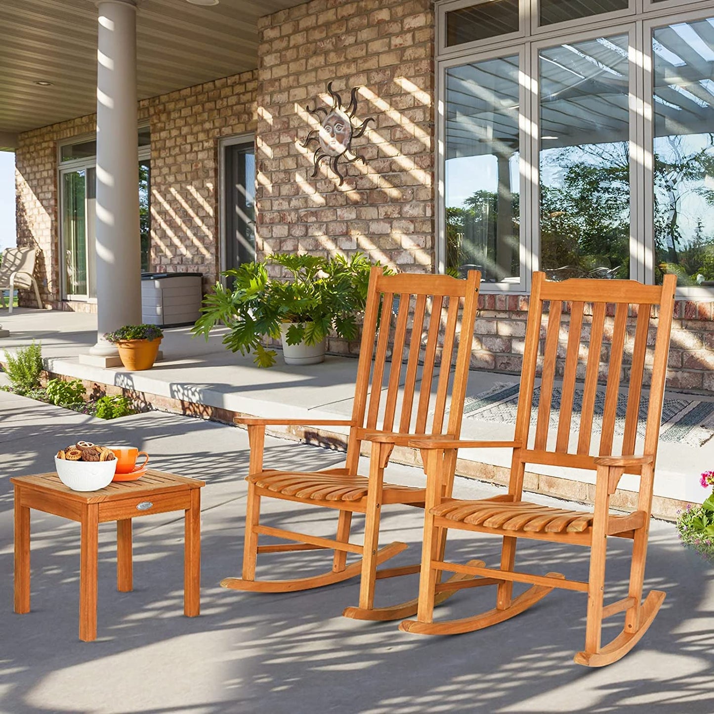 Patio Garden Furniture Set with Coffee Table