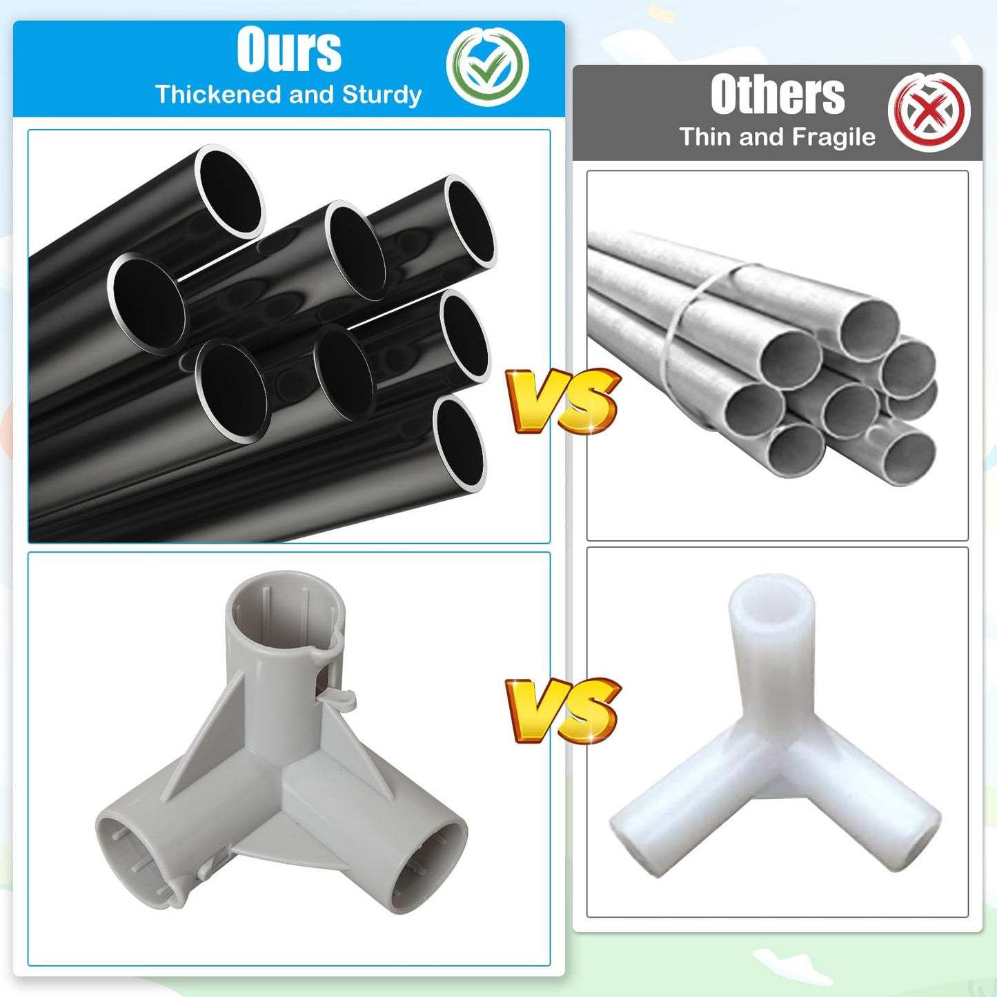 206 x 147cm Playard with 50 Ocean Balls