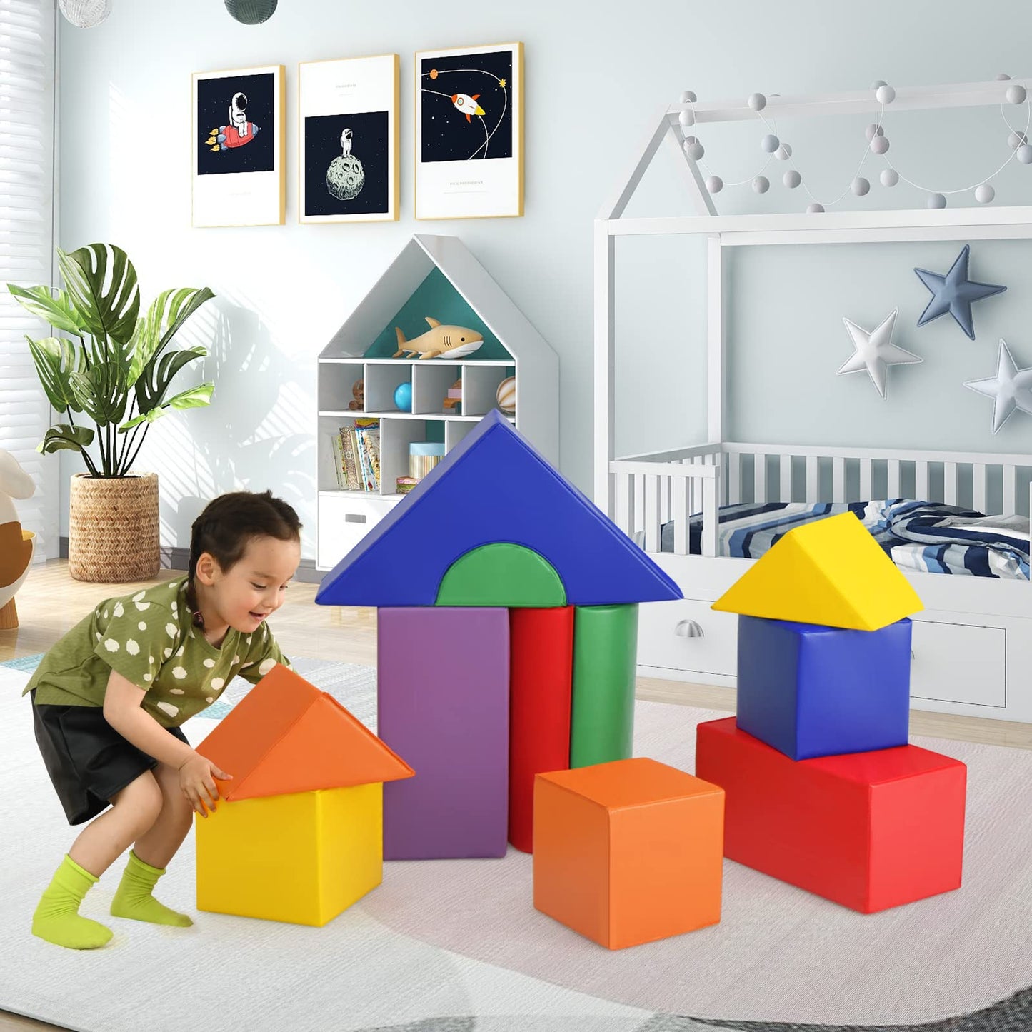 11 Piece Climb and Crawl Foam Block Play Set