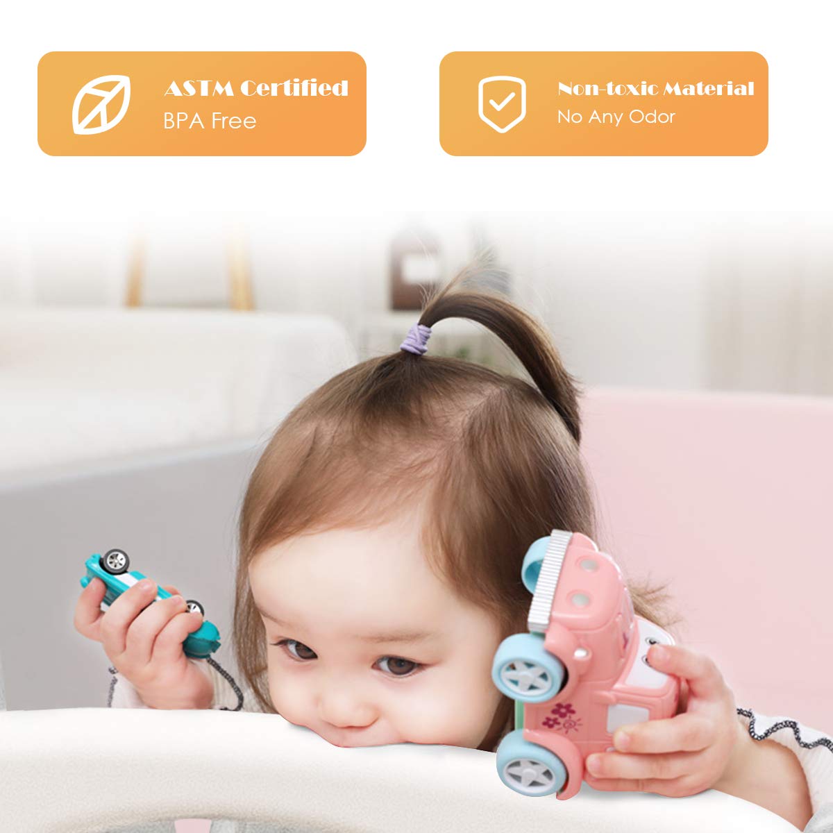 Toddler Playard Activity Center with Lockable Door