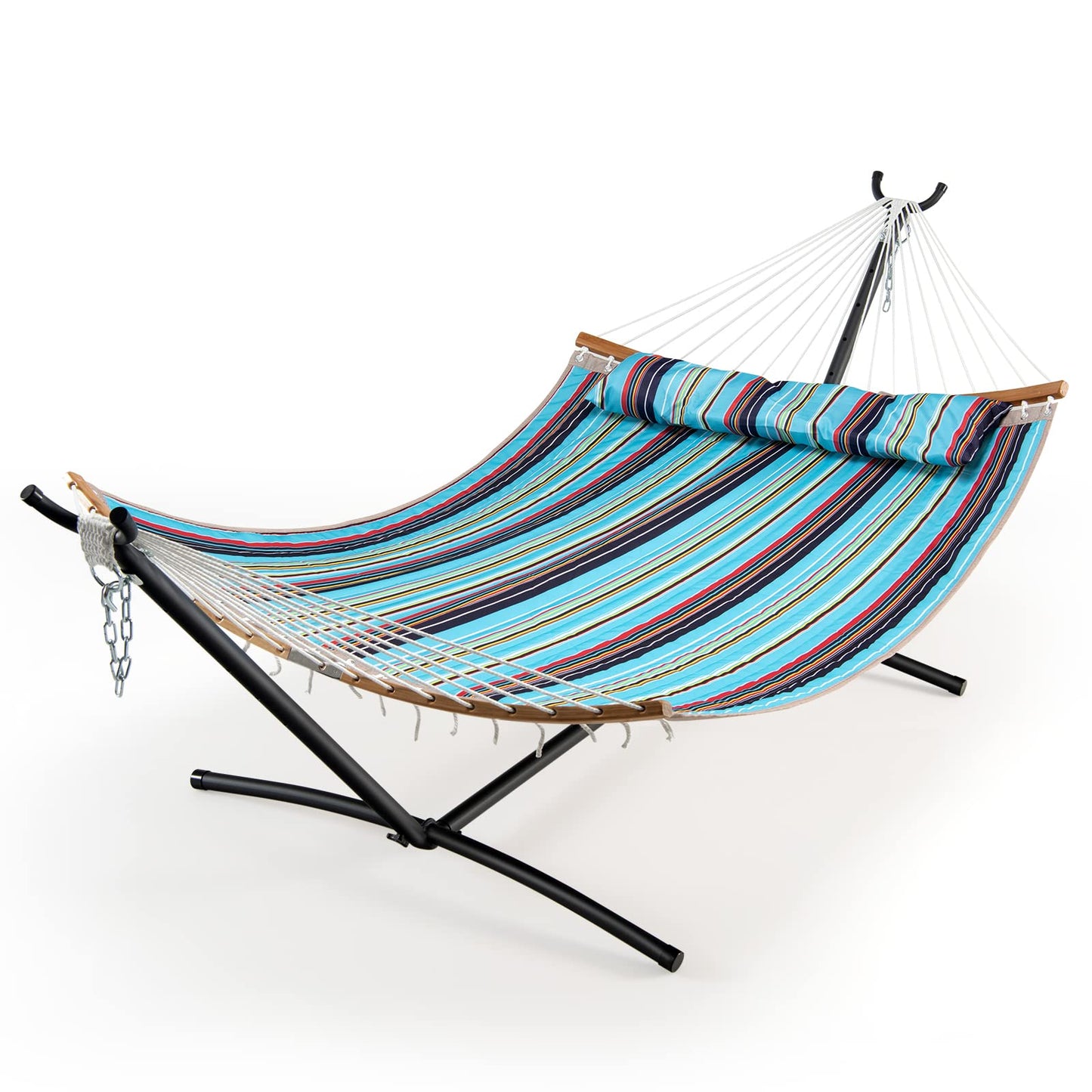 Double Size Hammock with Detachable Pillow