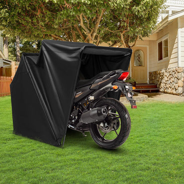 342 x 137 x 193cm 600D Oxford Waterproof Motorbike Cover Shelter