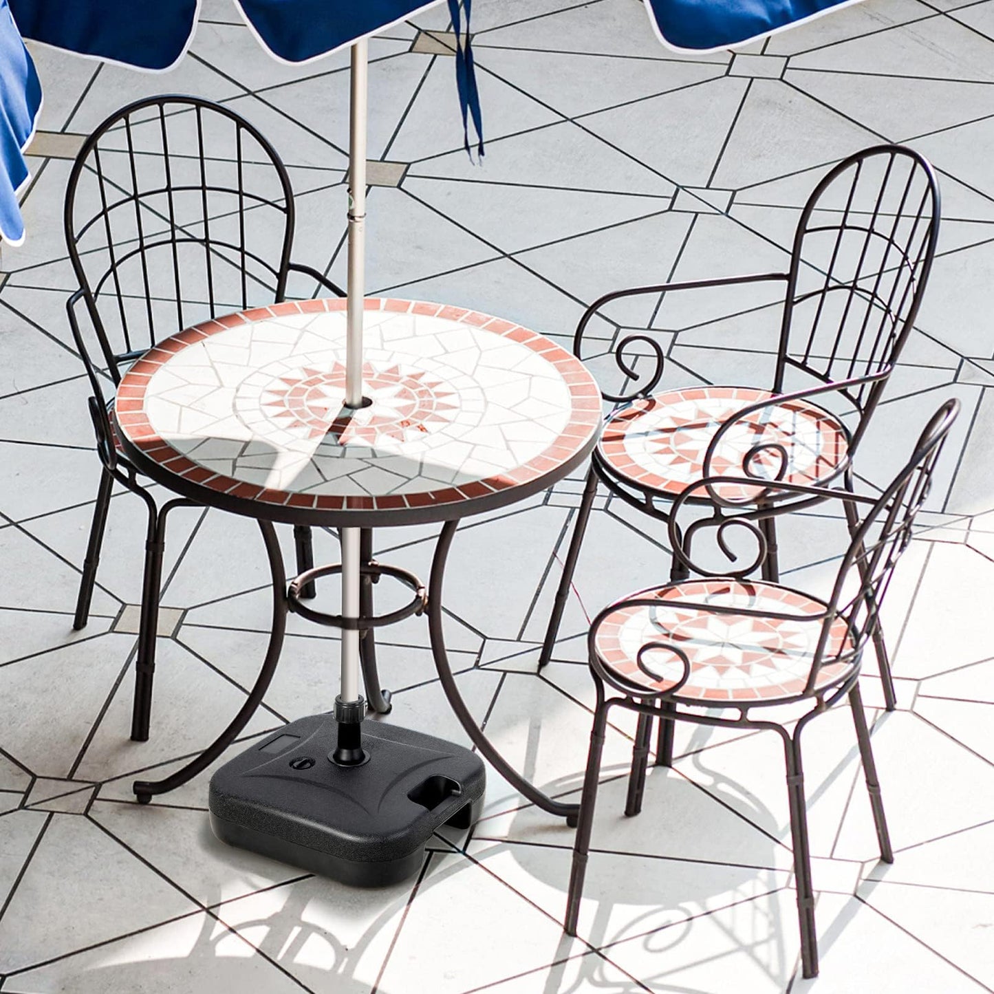 45 x 45 x 27cm Patio Parasol Umbrella Stand