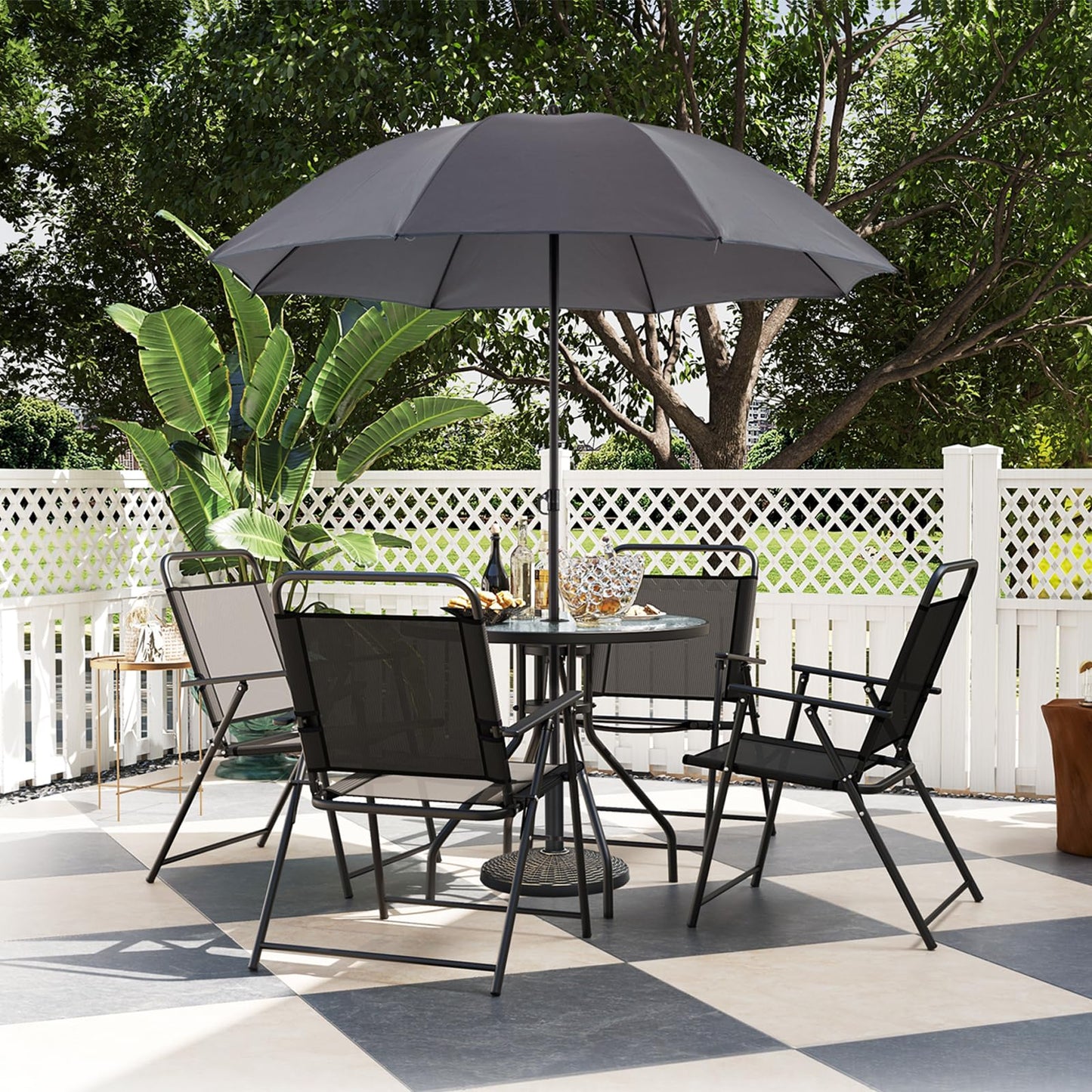 GiantexUK 6 Piece Patio Dining Set