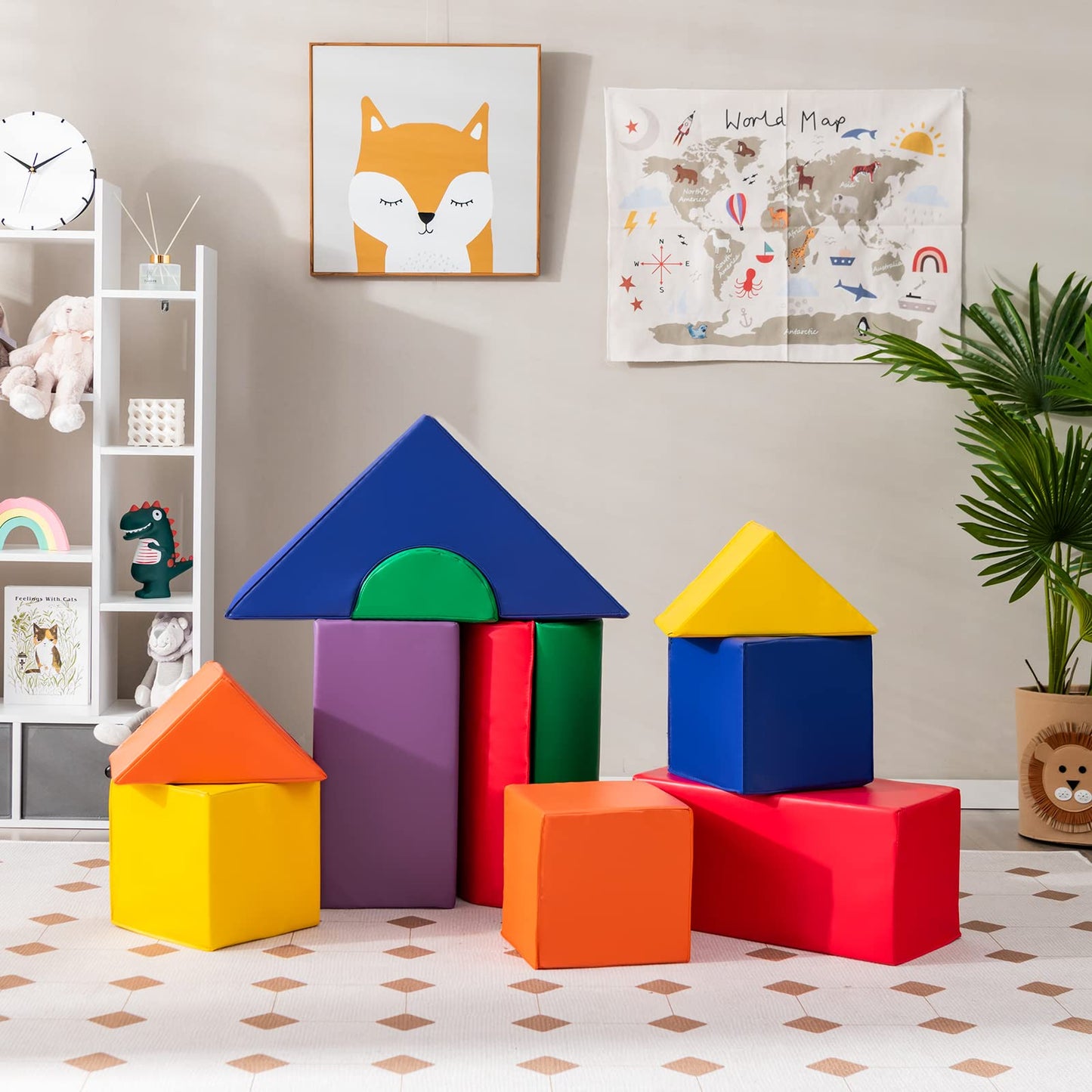 11 Piece Climb and Crawl Foam Block Play Set