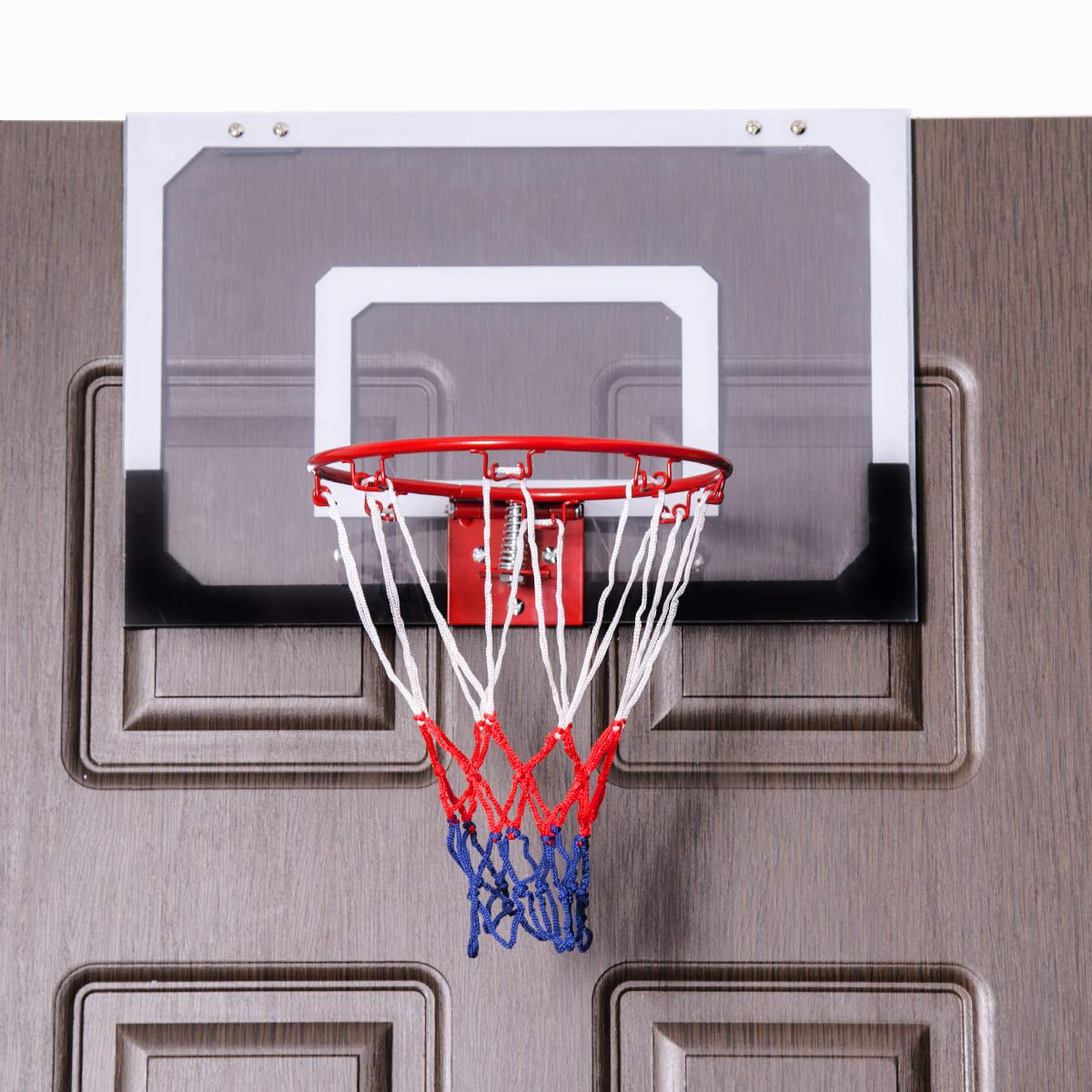 Mini Basketball Hoop with Shatterproof Backboard for Kid, Teen, Adult