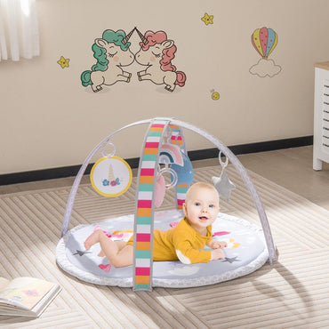 Activity Playmat with 5 Detachable Sensory Toys