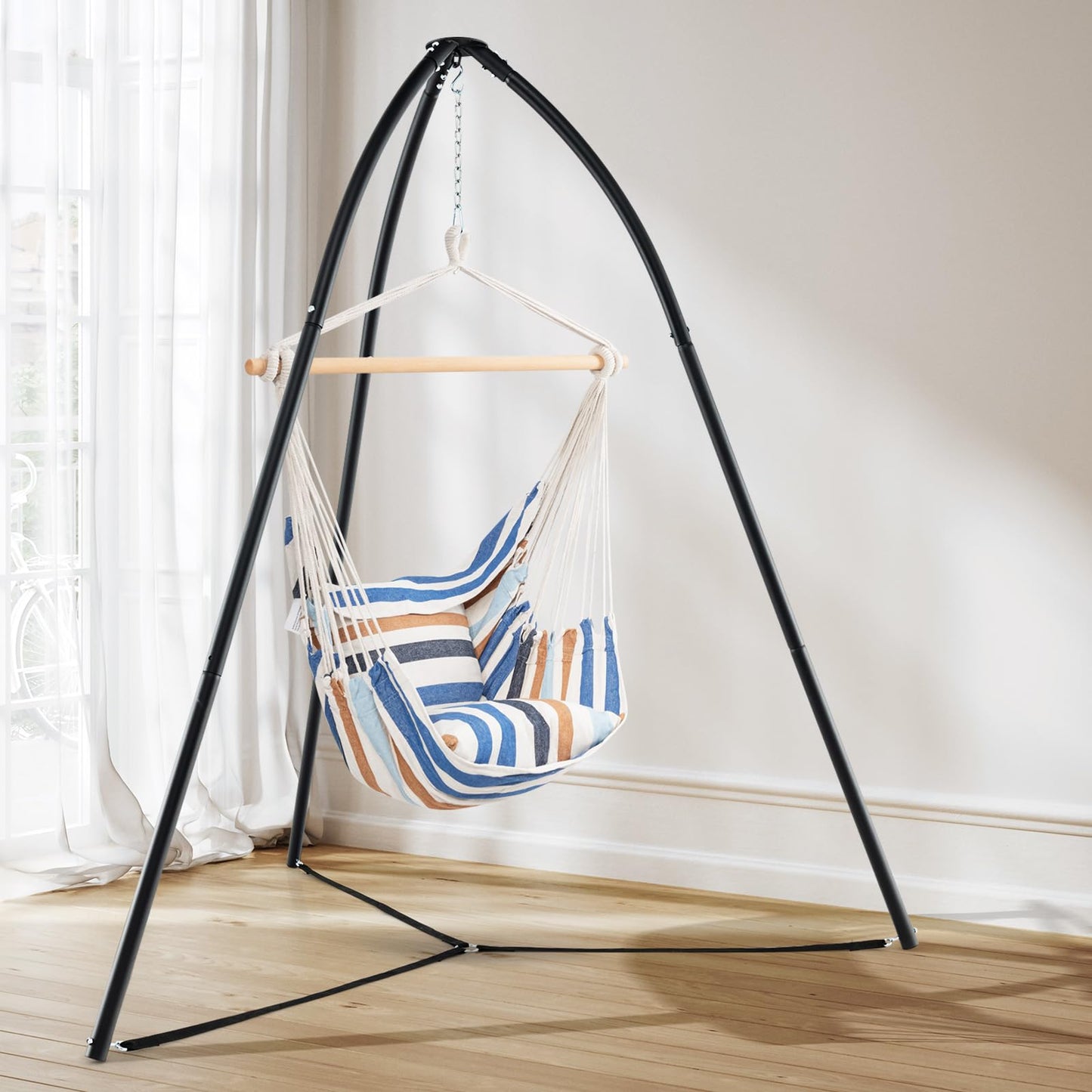 Hanging Chair Stand with Hanging Chain for Lounger Saucer