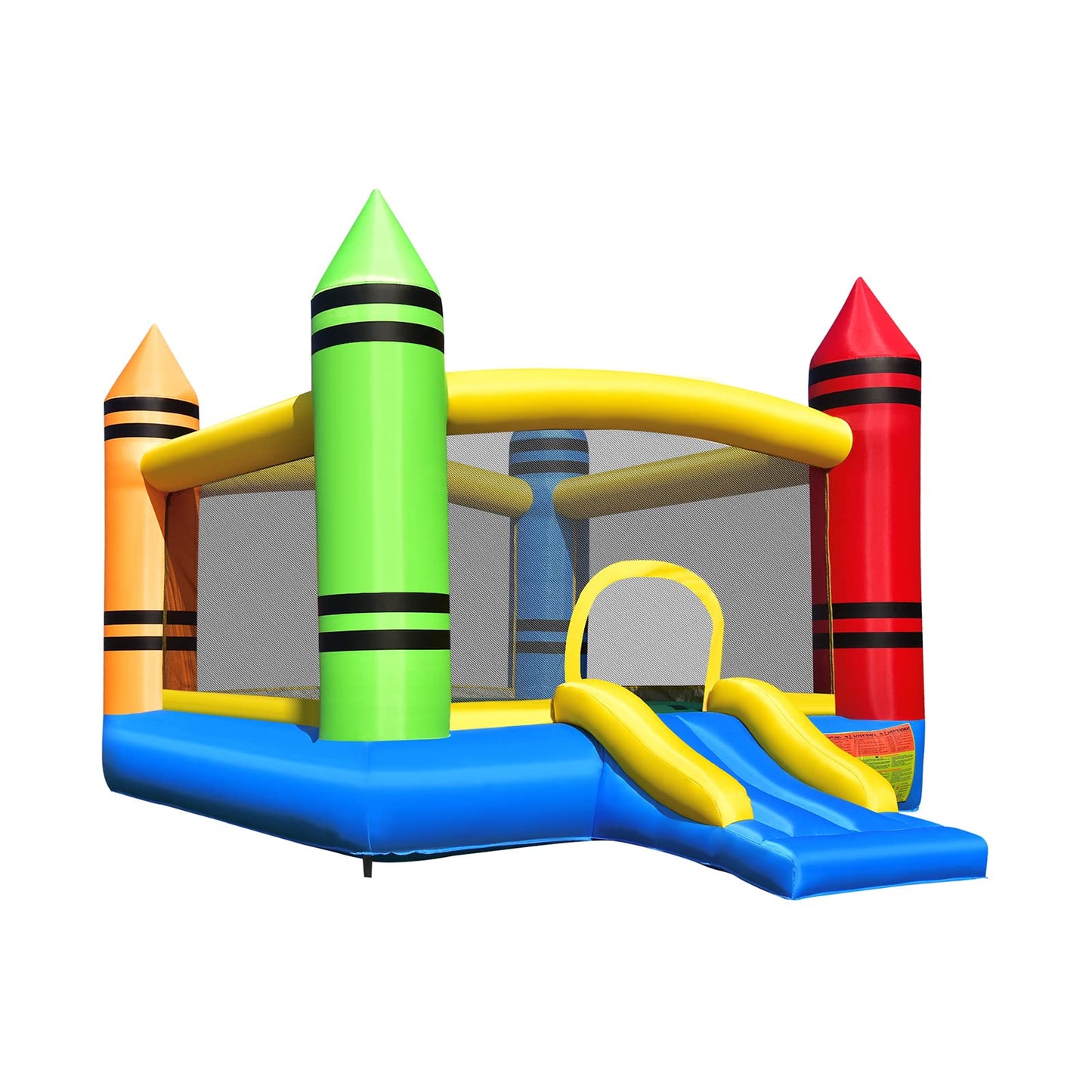 Inflatable Bouncy House, Kids Inflatable Castle with Slide