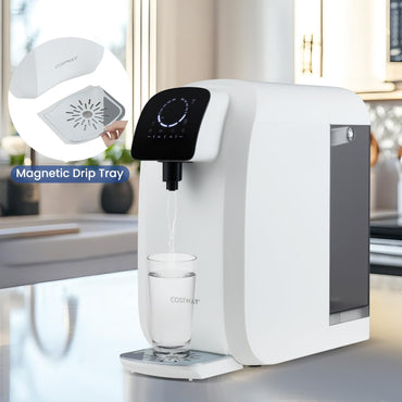 Countertop Reverse Osmosis Water Filter 5-Stage RO + PPC Water Filtration System with UV Light