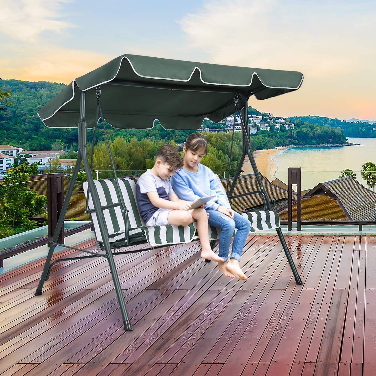 114 x 168cm Replacement Canopy for Swing