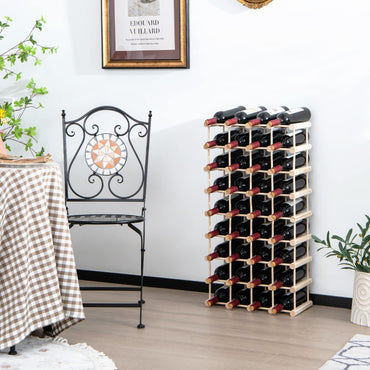 36 Bottle Wine Rack for Home Bar Pantry