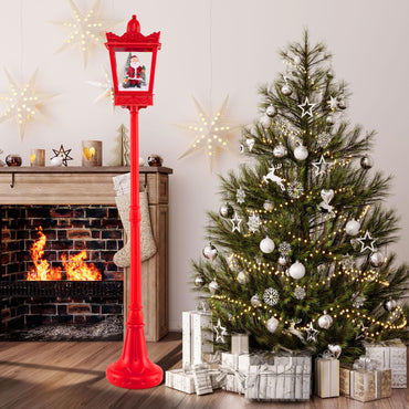 Christmas Street Lamp, Musical Festive Lamp Post with LED Lights