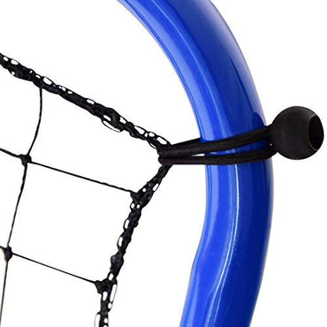 Giantex Football Training Net Double Sided Football Rebounder Adjustable Soccer Target Goal for Kids and Children to Practice