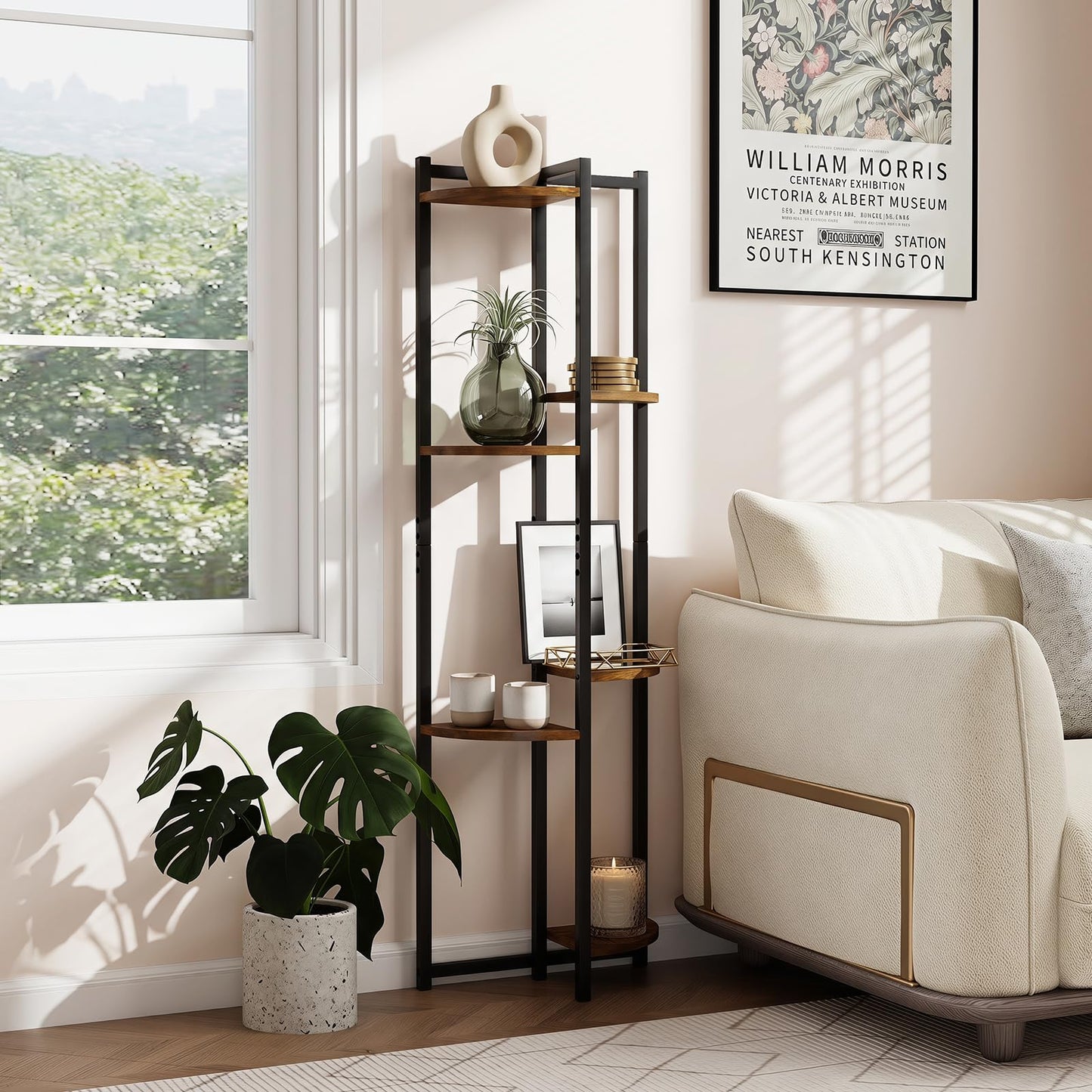 6-Tier Plant Stand, Flower Rack Storage Shelf
