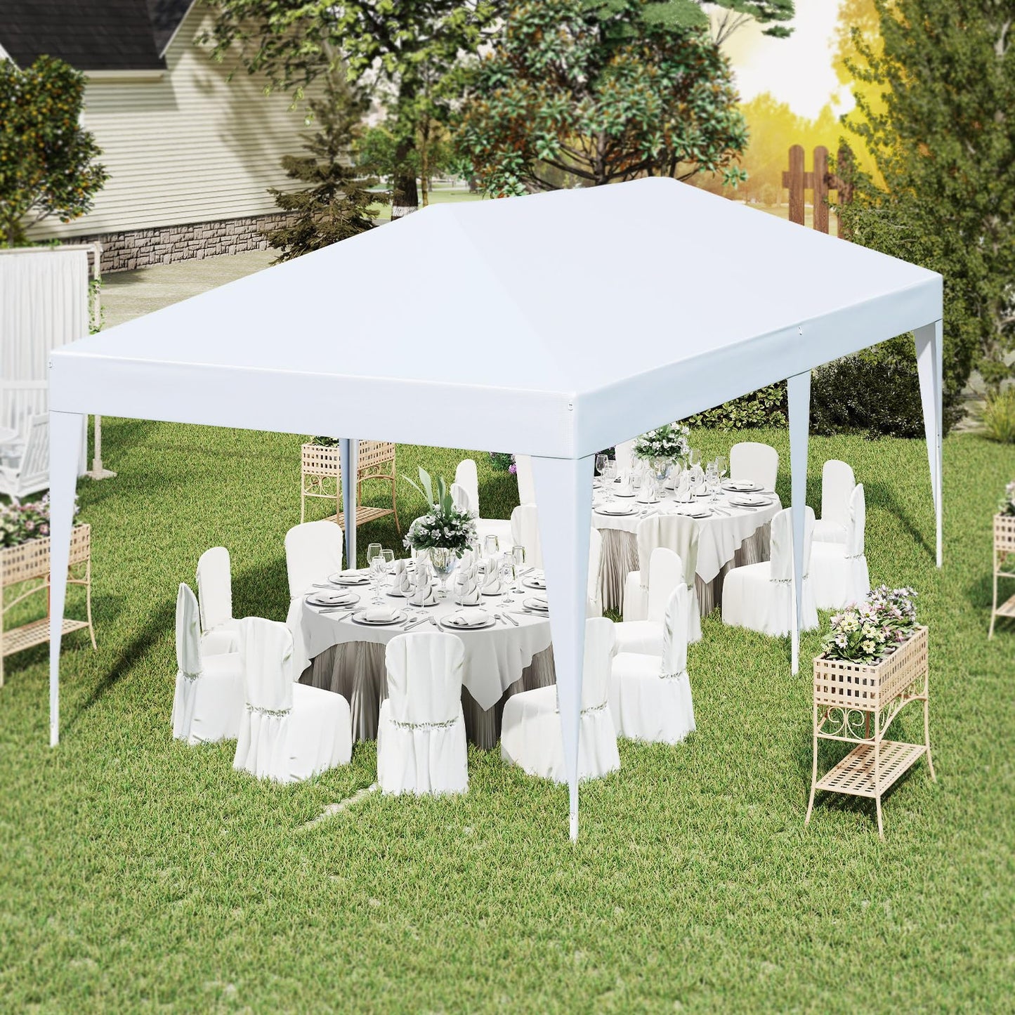 300 x 600 cm Portable Pop up Canopy Tent with Carry Bag