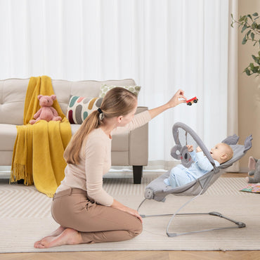Infants Rocker Seat with Detachable Toy Bar
