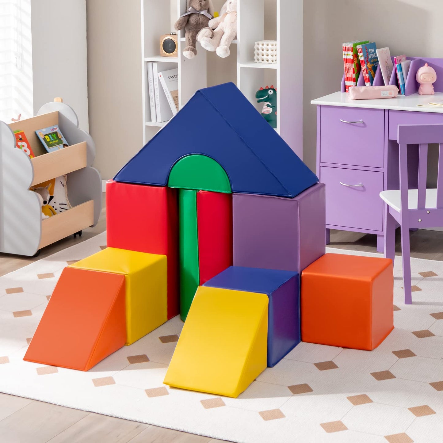 11 Piece Climb and Crawl Foam Block Play Set