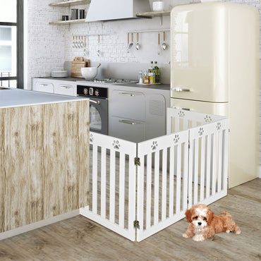 4 Panels Folding Pet Gate