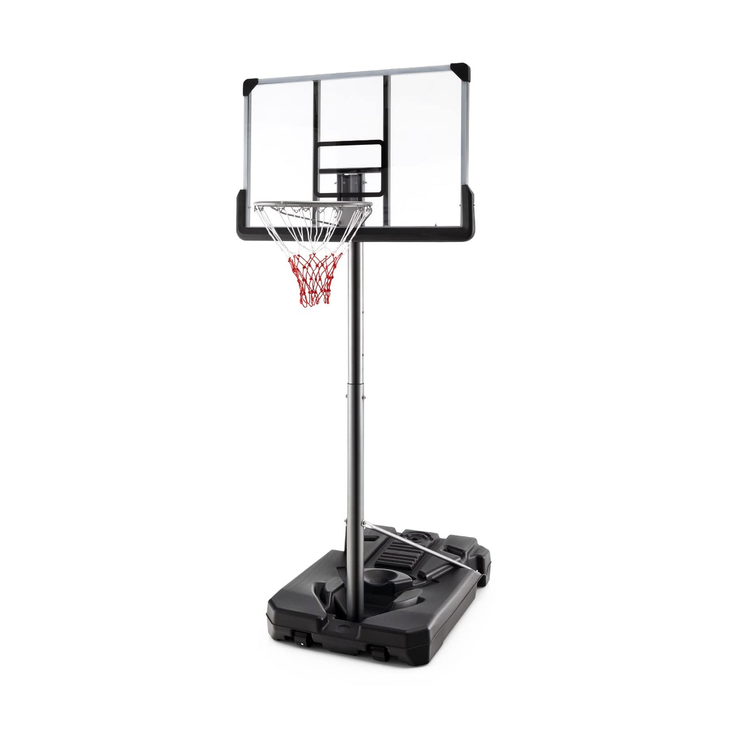 Portable Basketball Hoop with Metal Frame for Teenagers and Adults
