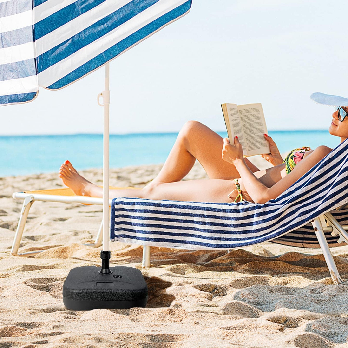 45 x 45 x 27cm Patio Parasol Umbrella Stand
