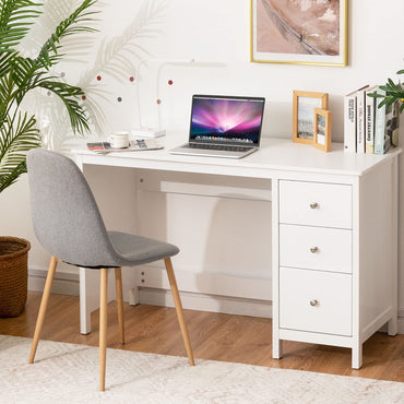 Modern Computer Desk with 3 Drawers for Home Office