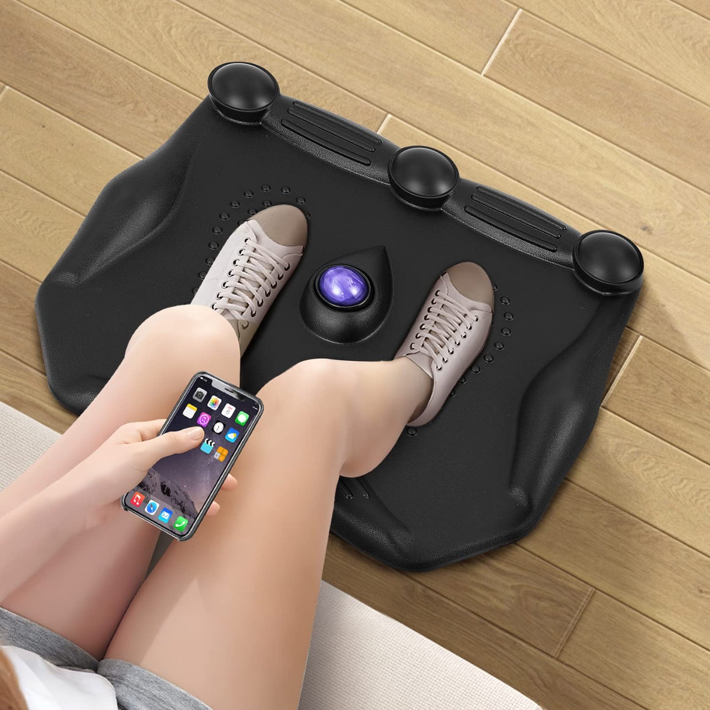 Ergonomic Anti Fatigue Mat with Rolling Massage Ball and Points