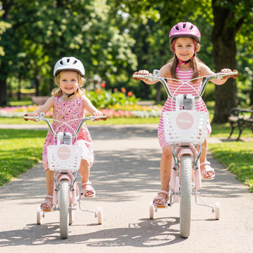 Kids Bike, Children's Training Bicycle | Toddler Bike with Height Adjustable Handlebar & Seat