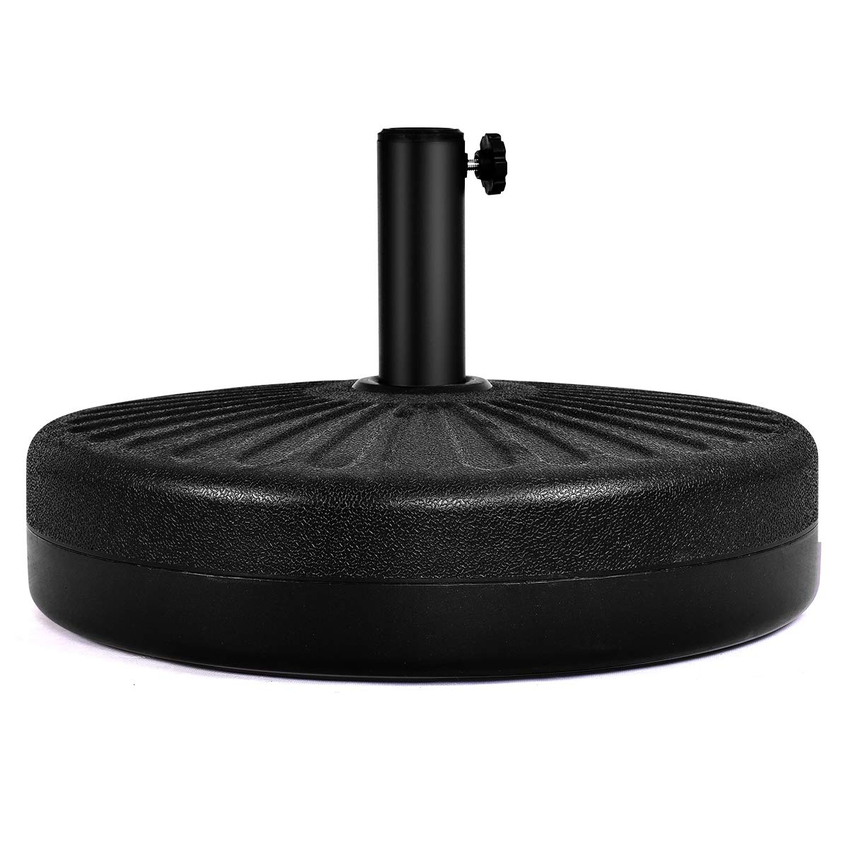 40KG Water and Sand Fillable Umbrella Stand with Built-in Handle