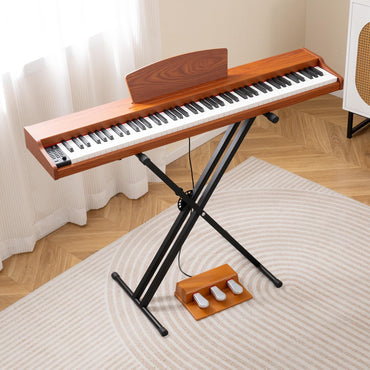 88-Key Keyboard Piano Set Full Size Semi-weighted Digital Piano