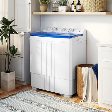Portable Washing Machine with Drain Pump for Apartment Dorm