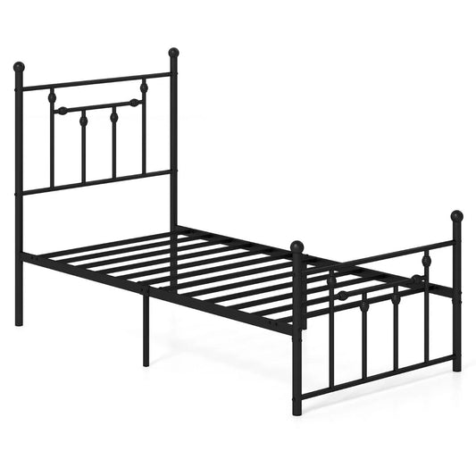 Single/Double/King Size Metal Bed Frame with Headboard
