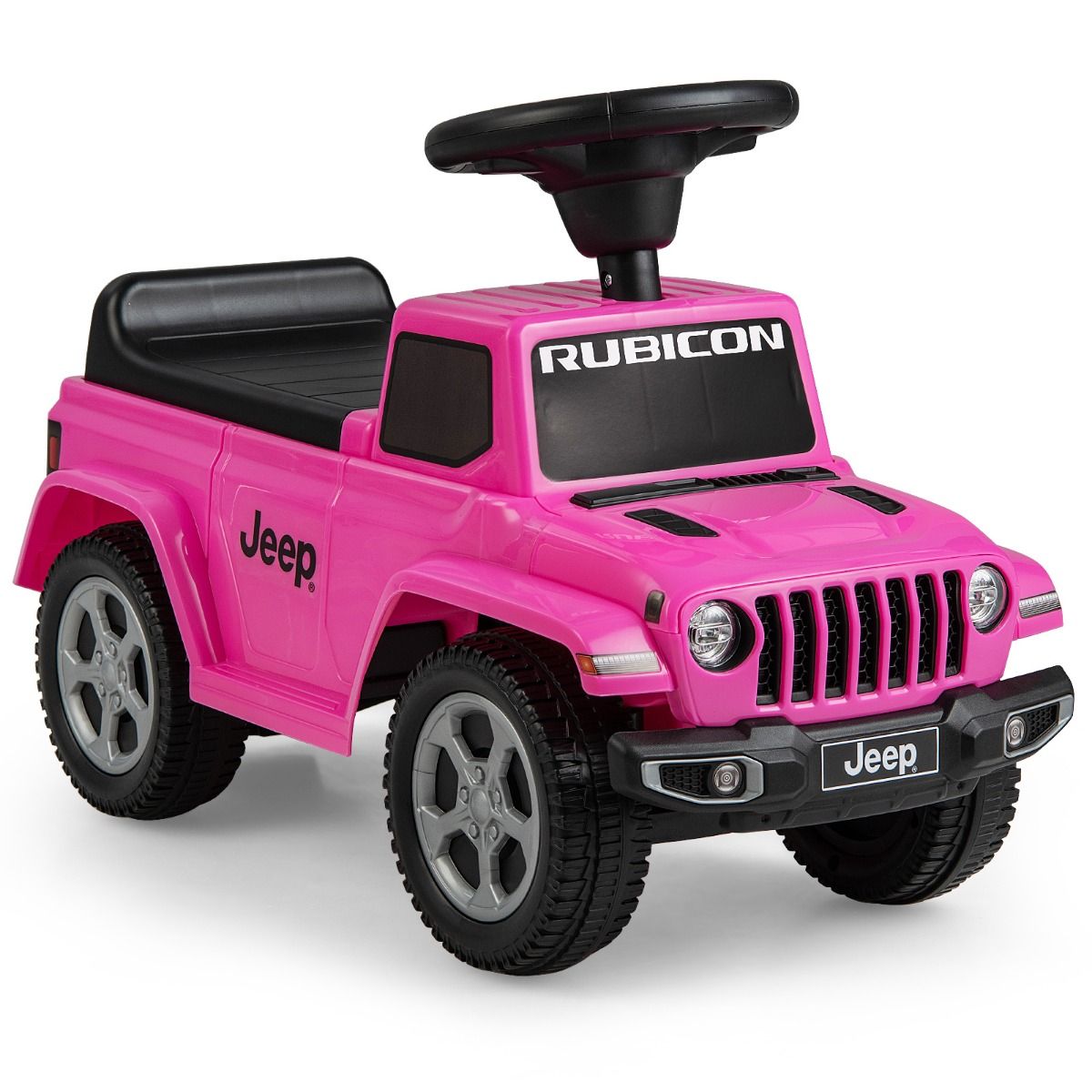 Licensed Jeep Ride On Push Car with Steering Wheel and Engine Sound for Ages 18-36 Months