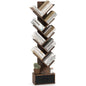 10-Tier Freestanding Tree Bookshelf with Drawer for Home Office and Living Room