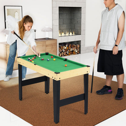 10-in-1 Combo Game Table Set with Foosball and Air Hockey