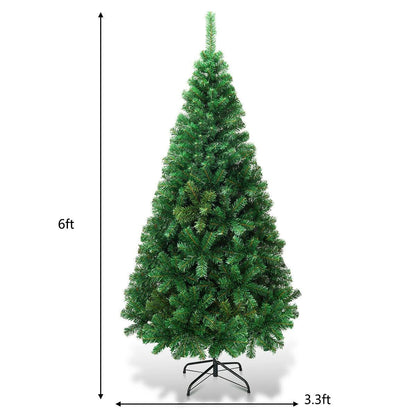 1.8m Artificial Christmas Tree with Metal Stand