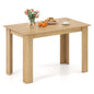 120 CM Dining Table for 4-6 People Wooden Rectangular Table Long Dinner Table