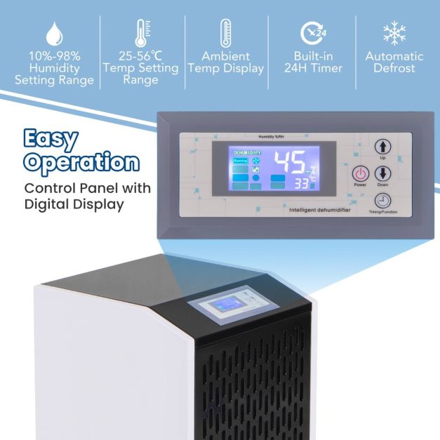 120L Commercial Industrial Dehumidifier for Spaces up to 500㎡