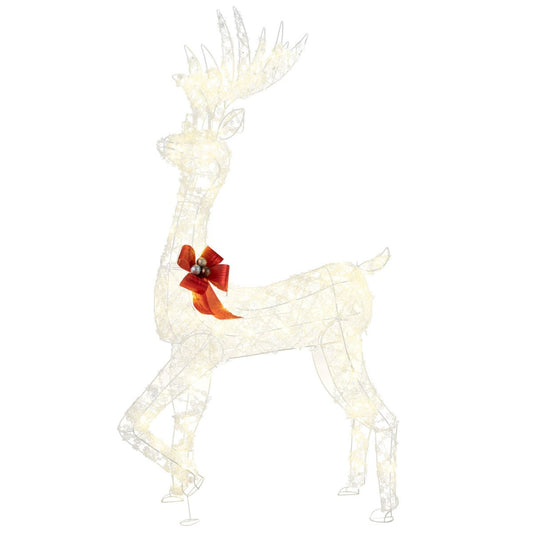 150 CM Pre-Lit Christmas Reindeer with 100 LED Lights