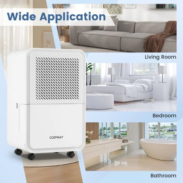 15 L Dehumidifier for Home with 4 Modes and 24H Timer
